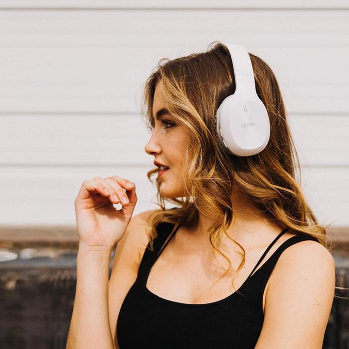 Produktbild Edifier W800BT Plus wireless headphones, aptX (white) (NC, 55 h, Kabellos)