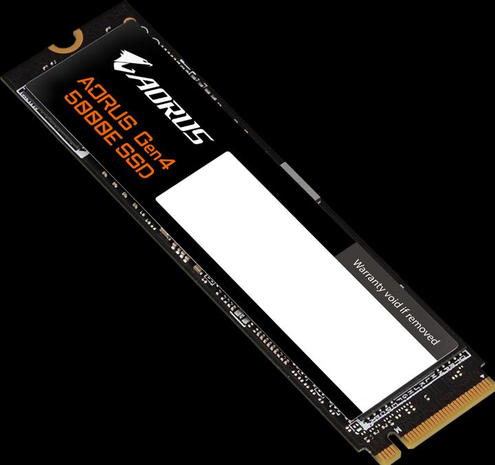 Image du produit Gigabyte SSD GBT AORUS 5000E M.2 500GB PCIe Gen4x4 2280 (500 Go, M.2 2280)