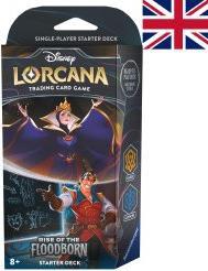 Image du produit Disney Lorcana - Rise of the Floodborn: Starter Decks (Amber / Sapphire) (Anglais, Pont)
