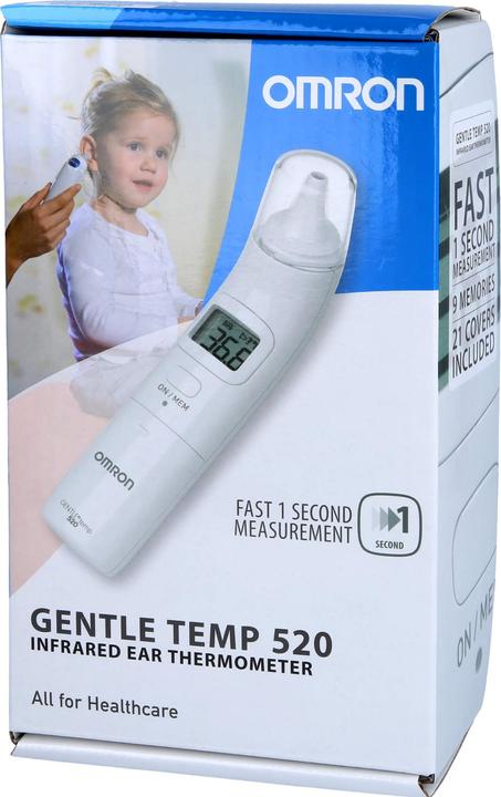Image du produit Omron Gentle Temp 520 Kontakt Ohr (Auriculaire)