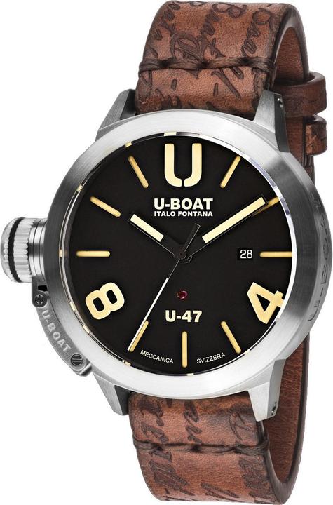 Immagine prodotto U-Boat 8105 Classico U-47 automatico nero 47mm 100M (Orologio sub, 47 mm)