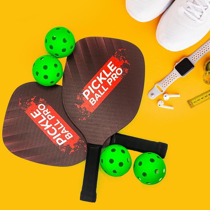 Actual product image Mad Monkey Pickleball Racket Set