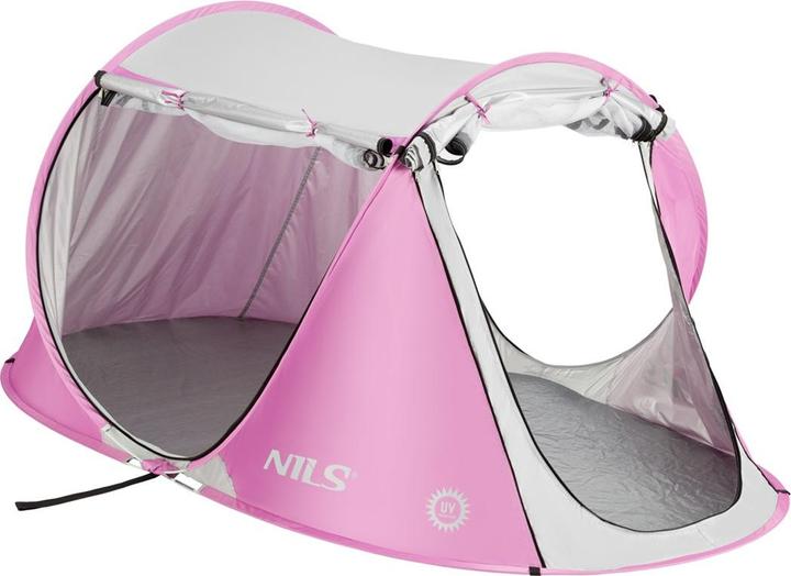 Produktbild Nils Rosa NC3043 Rožinis POP-UP-STRANDZELT (Strandzelt + Strandmuschel, 1.25 kg)