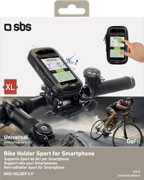 Actual product image SBS Bike holder for smartphone up to 5,5Inc