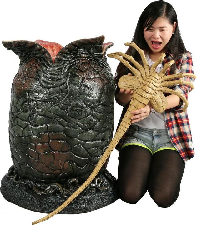 Produktbild Neca Aliens réplique 1/1 mousse Xenomorph Egg & Latex Facehugger 91 cm