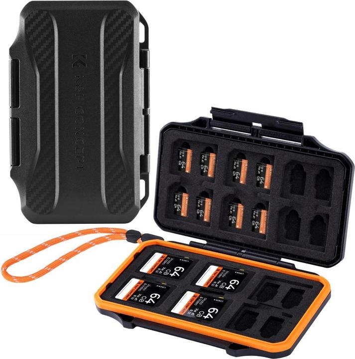 Produktbild K&F Concept Memory Card Case KF31.106 (Speicherkartenhülle)