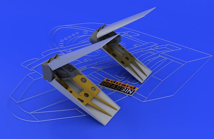 Immagine prodotto Eduard Freni ad aria per F-16 per Tamiya