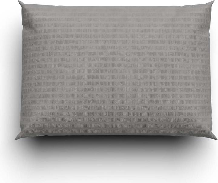 Produktbild Lotus Bettwaren Bettwäsche Satin Seersucker uni (Kopfkissenbezug, 50 x 70 cm)