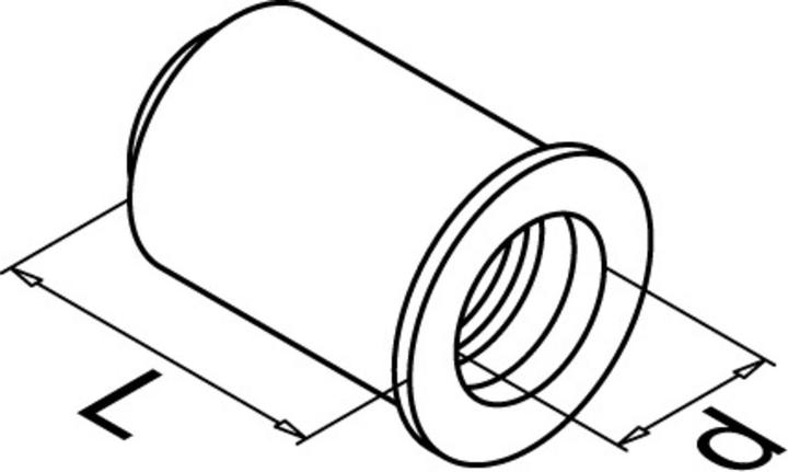 Produktbild Q-Railing Gewindehülsen
