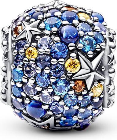 Image du produit Pandora Planète Mercure & étoiles scintillantes Charm (Argent 925)