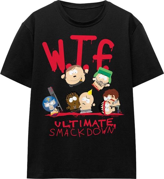 Actual product image Ubisoft Unisex Adult WTF Ultimate Smackdown T-Shirt (XXL)