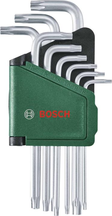 Bosch Professional BOSCH Allen key set, 1600A02Z9C, 9-piece