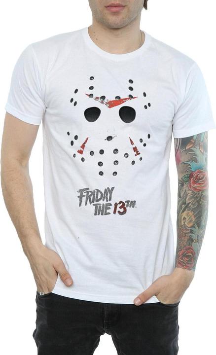 Immagine prodotto Absolute Cult Jason Hockey Mask Maglietta Uomo (S)