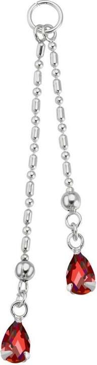 Actual product image Bijouteria Belly piercing pendant (Crystal, Silver 925)