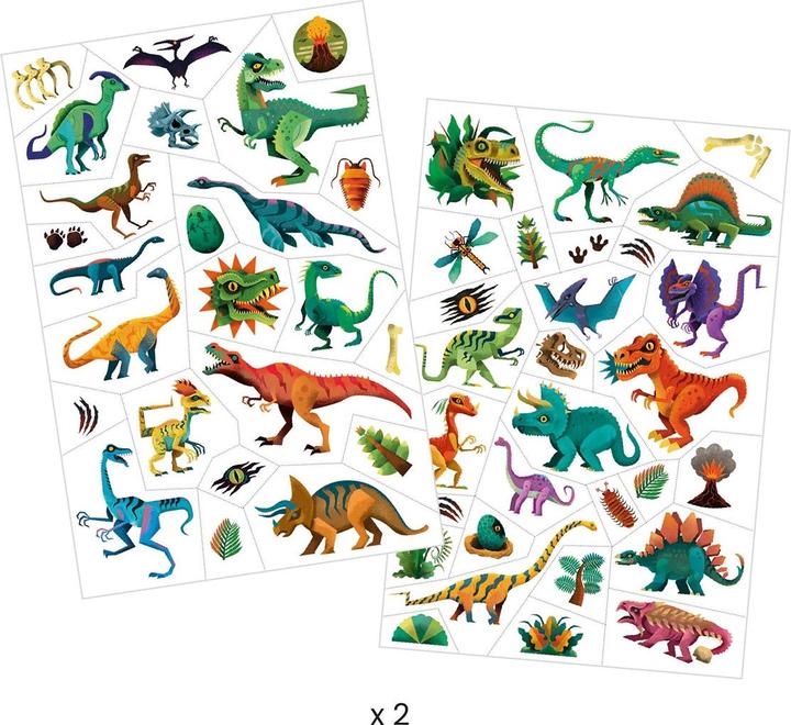 Immagine prodotto Djeco Tattoos Dino Club