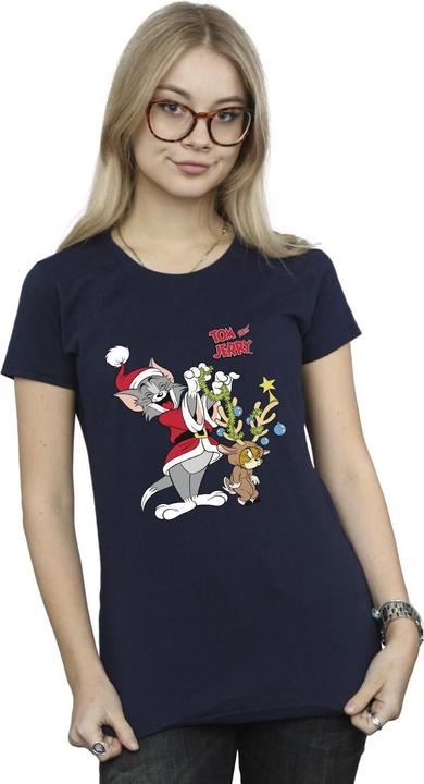 Image du produit Tom & Jerry - T-shirt CHRISTMAS REINDEER - Femme (XXL)