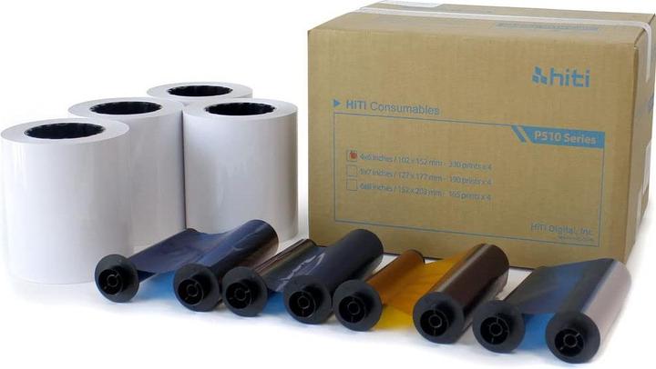 Produktbild HiTi Print Kit 510 (10 x 15 cm, 4 x)