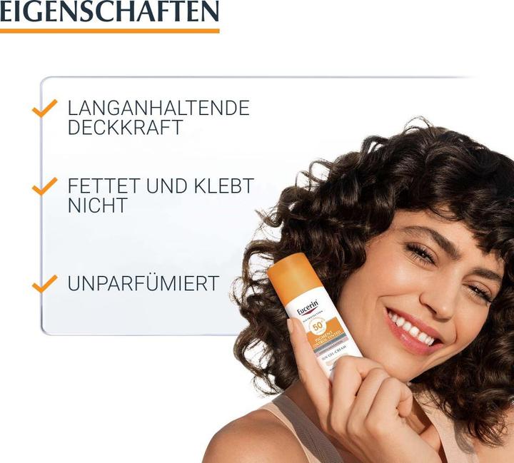 Produktbild Eucerin Sun Pigment Control (Sonnencreme, SPF 50, 50 ml, 100 g)