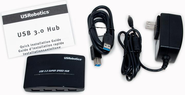 Actual product image US Robotics USR808400 (USB-B, 4 Ports)