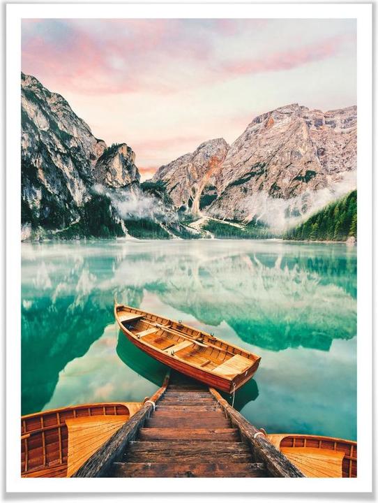 Image du produit Trenddeko Lac de Braies (24 x 30 cm)