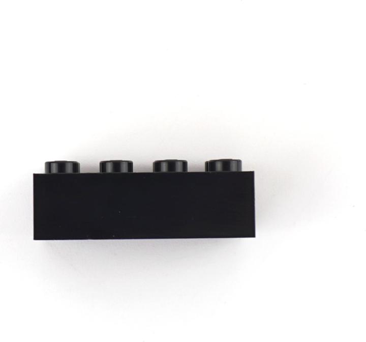 Produktbild LEGO 50x Basic Steine 2x4 - Classic 3001 - Schwarz (3001, LEGO Zubehör)
