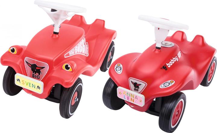Actual product image BIG Bobby Car My Own Plate