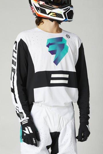 Image du produit Shift Jersey Black Label Uv Wht/Ultvt (S)