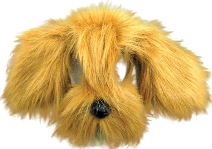Actual product image Bristol Novelty Adult Shaggy Dog Mask On Headband With Sound