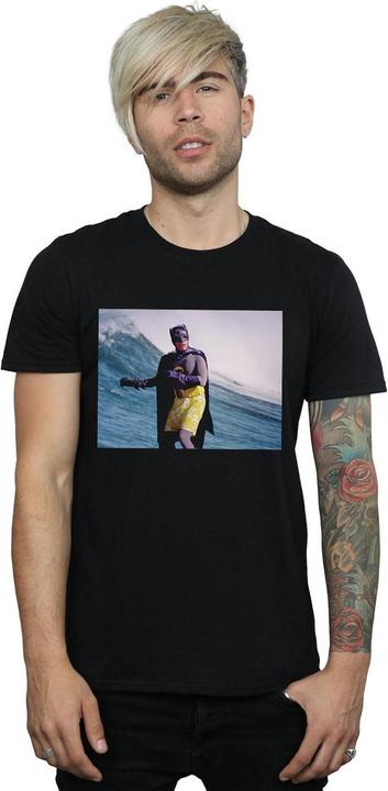 Actual product image Mens Batman TV Series Surfing Still T-Shirt (M)