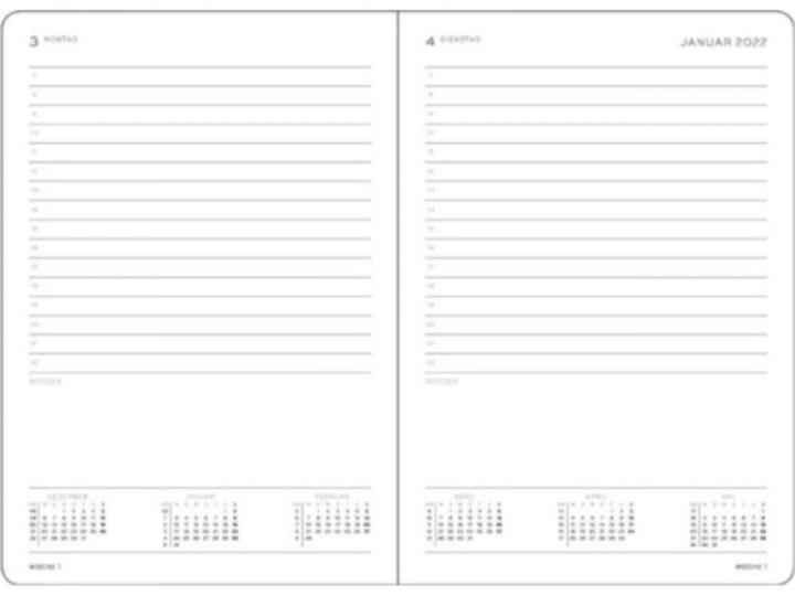 Produktbild Leuchtturm1917 Agenda Master (Deutsch)