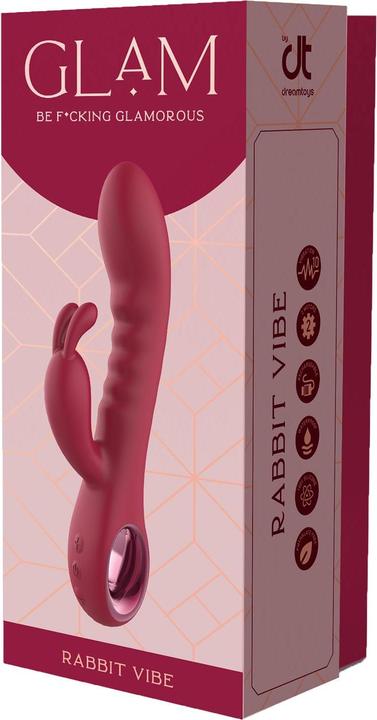Produktbild Dream Toys Glam Rabbit Vibe Vibrator Purple 22 cm