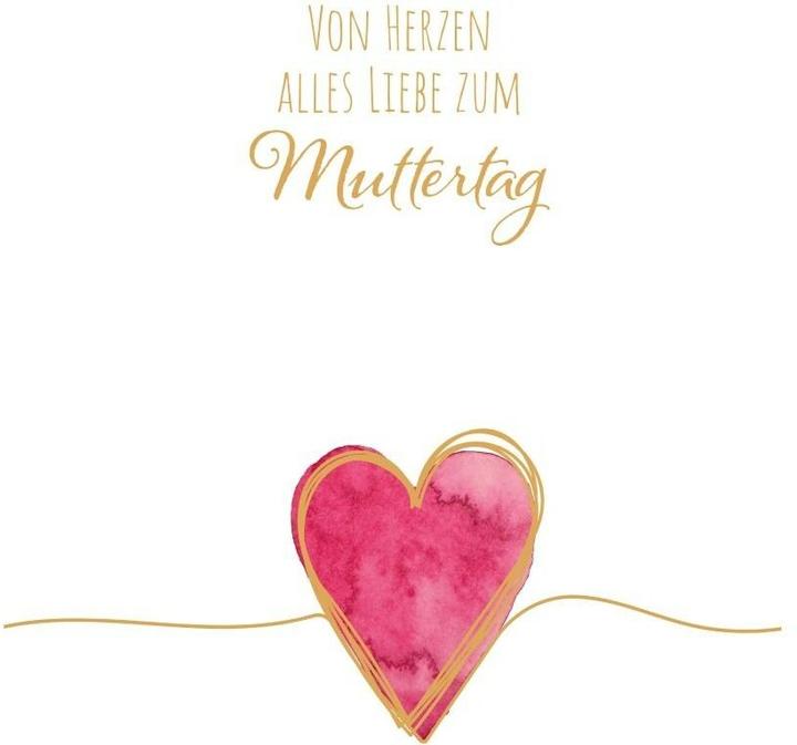 ABC Glückwunschkarte Muttertag 12.5 x 17.6 cm (1 pcs)