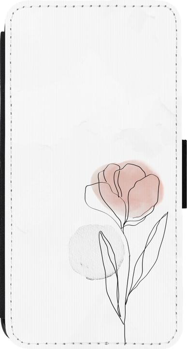 Actual product image PhoneLook Coque Wallet noir Spring 23 minimalist flower (Apple iPhone 14 Pro)