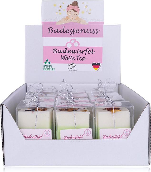 Accentra Badepraline Badewürfel Weisser Tee (Badepralinen)