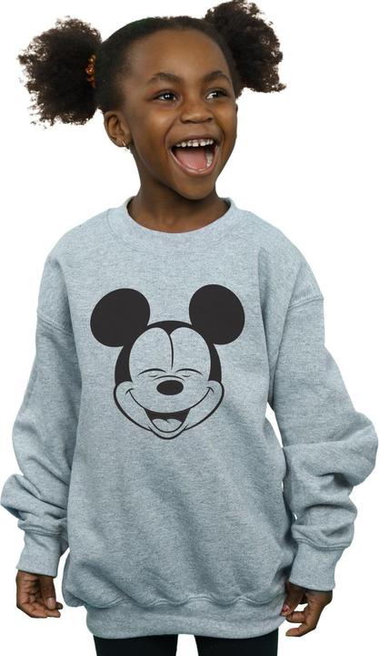 Produktbild Disney Mickey Mouse Closed Eyes Sweatshirt Mädchen (152, 158)