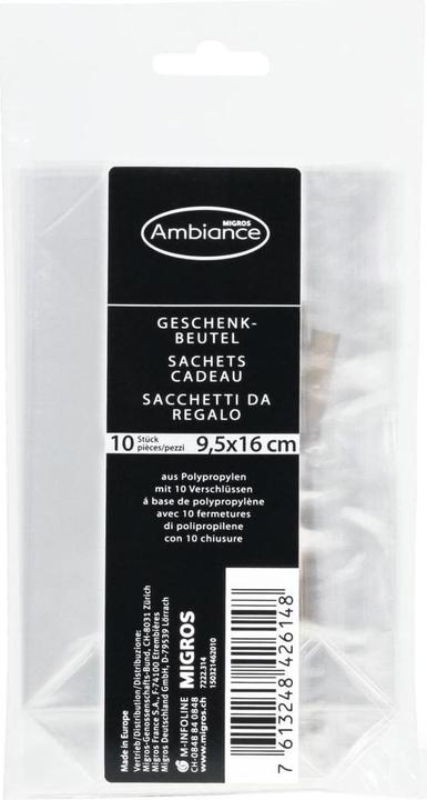 Migros Ambiance Geschenkbeutel (10 x)