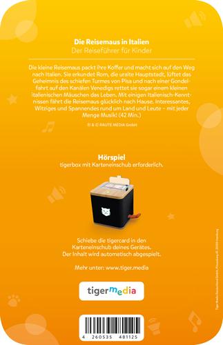 Immagine prodotto Tigermedia Tigercard Il topo da viaggio in Italia (Tedesco)