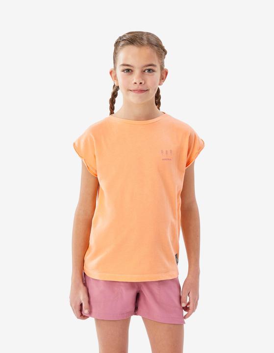 Quechua T-Shirt Kinder Grösse 122–170 Wandern - NH100 orange