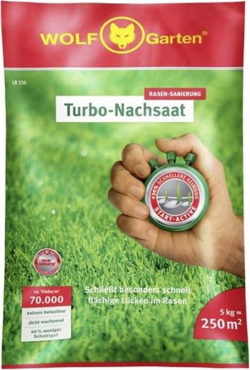 Actual product image Wolf-Garten Turbo reseeding LR 250 (Seedlings)