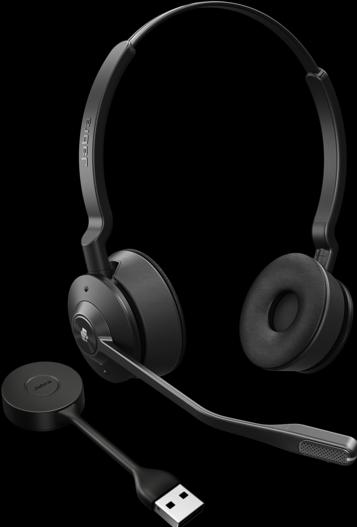 Actual product image Jabra Engage 55 SE MS Stereo UNC (DECT, USB-A) incl. charger (Wireless, USB-A)