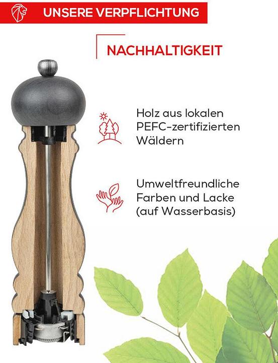 Productafbeelding Peugeot Pepermolen Zoutmolen TAHITI Duo Set 15 cm ELEMENTEN WATER (Peper, Zout)