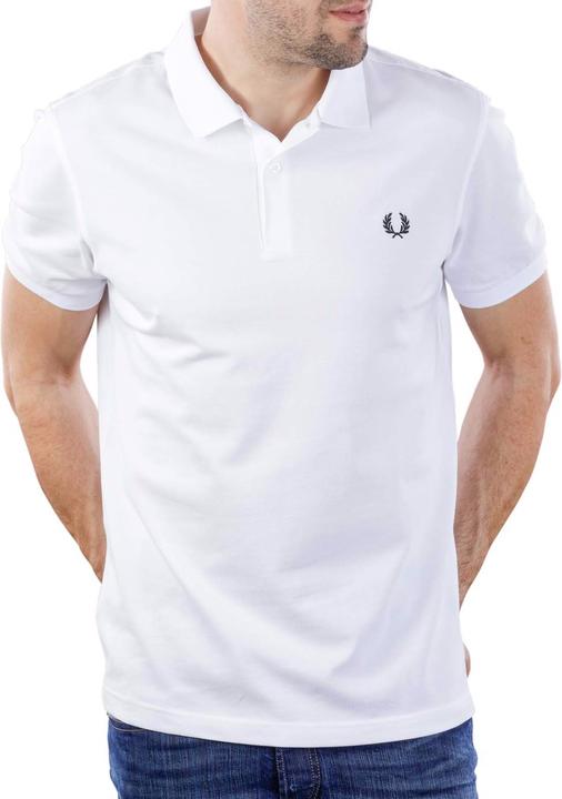 Immagine prodotto Fred Perry Polo a tinta unita bianca (L)