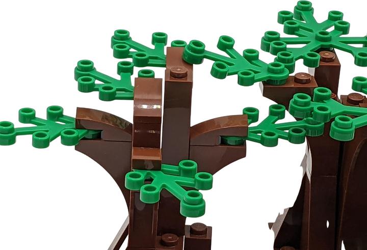 Produktbild LEGO MOC Baum Wald Konstruktionsset - 120 Teile (LEGO Zubehör)