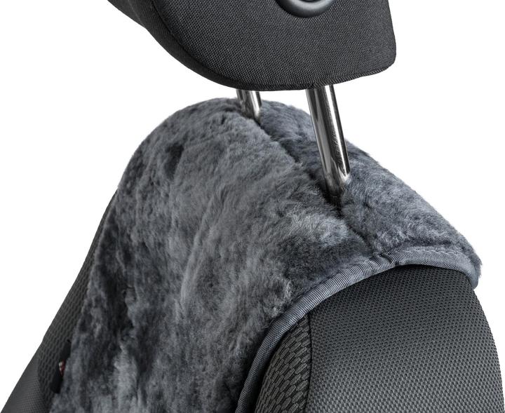 Immagine prodotto CarComfort Sitzaufleger aus Lammfell Cosmo anthrazit 12-14 mm Fellhöhe