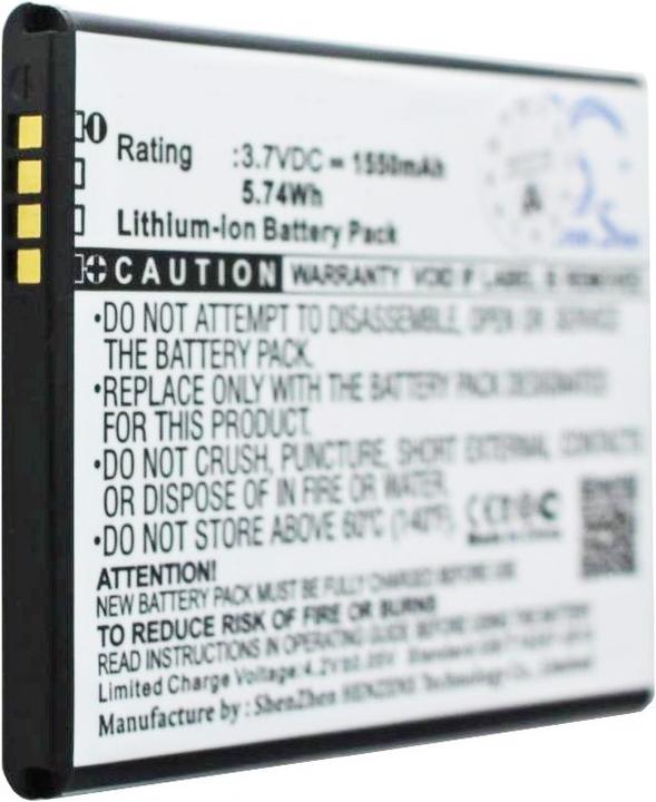 Image du produit AccuCell Batterie Archos 50c Neon, AC1850A, 45 Helium 4G, 45b Helium 4g