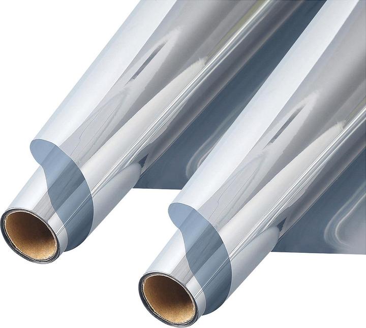 Immagine prodotto Infactory Set di 2 pellicole isolanti per specchi, autoadesive, protezione visiva/UV, 60 x 200cm (60 x 200 cm)