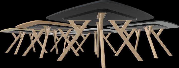 Immagine prodotto Dietiker Felber T14 Meeting Table Square (1400 x 1400 x 720 mm)