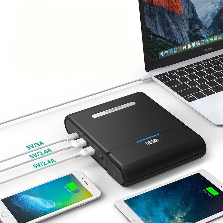 Produktbild RAVPower Rp-Pb055 (27000 mAh, 80 W, 100 Wh)