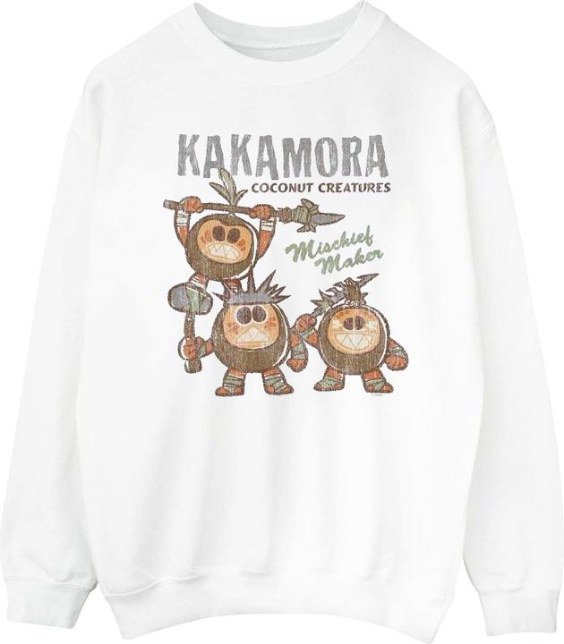 Actual product image Disney Mens Moana Kakamora Mischief Maker Sweatshirt (M)