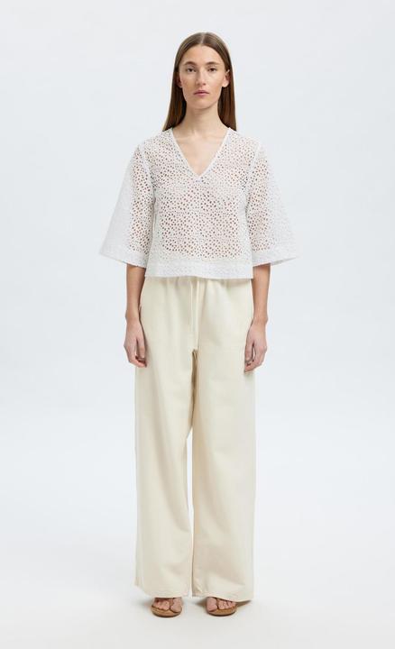 Produktbild Selected Femme Broderie Anglaise Crop Top (38)
